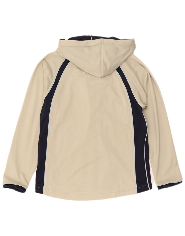 Ανδρικό πουλόβερ με κουκούλα με φερμουάρ Asics μεσαίο μπεζ χρώμα