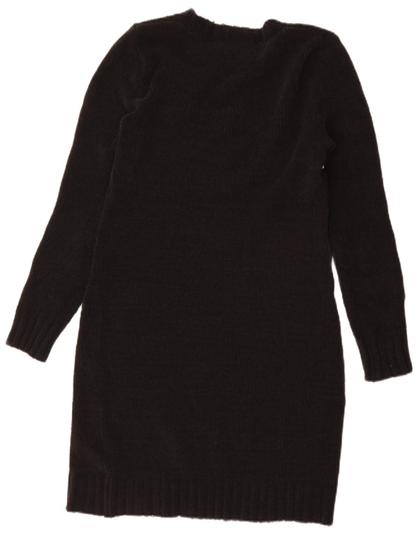 Γυναικείο μακρυμάνικο φόρεμα Dkny UK 16 Large Black Colourblock