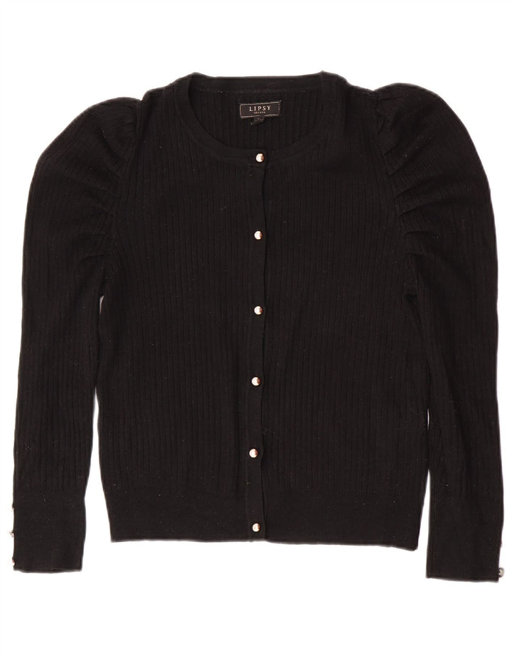 Lipsy Γυναικείο πουλόβερ UK 12 Medium Black Viscose
