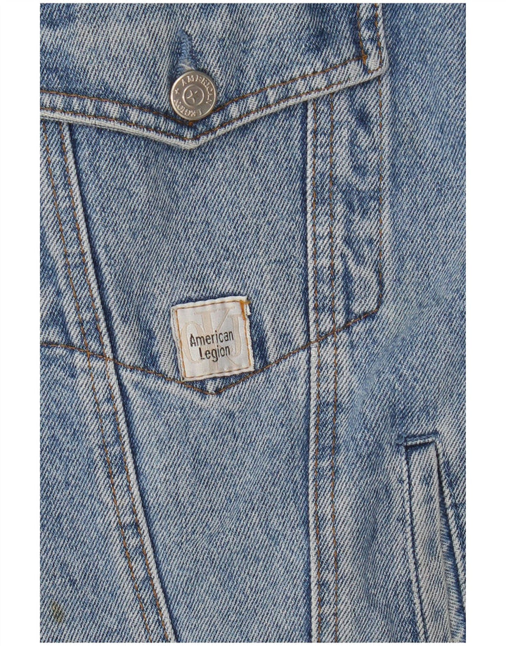 Vintage Ανδρικό Τζιν Μπουφάν UK 42 XL Μπλε