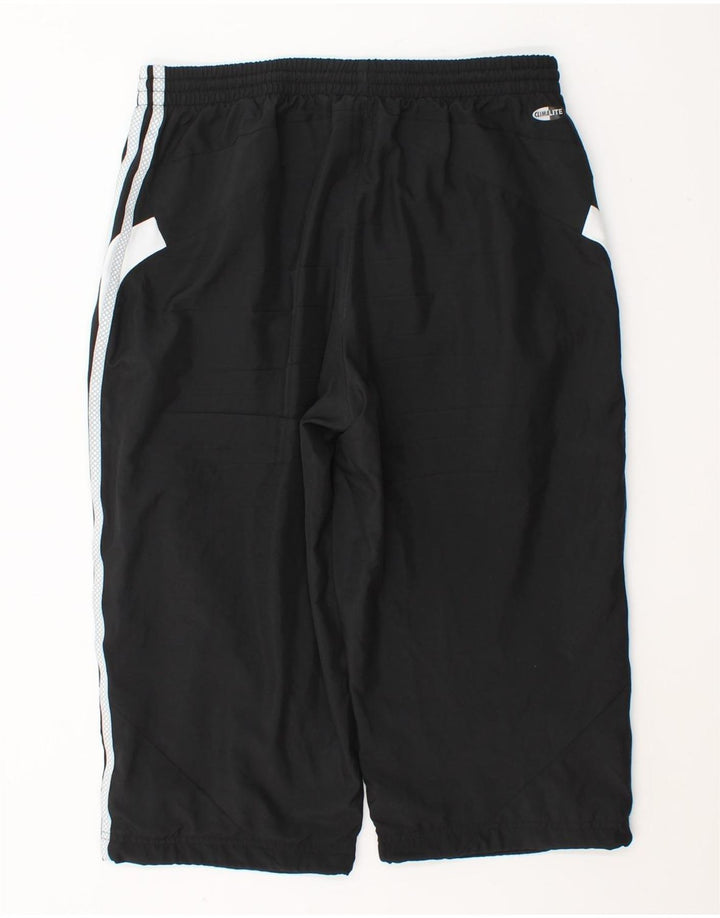 Ανδρικό σορτς Adidas Climalite Bermuda Sport σορτς μεσαίο μαύρο πολυεστέρα