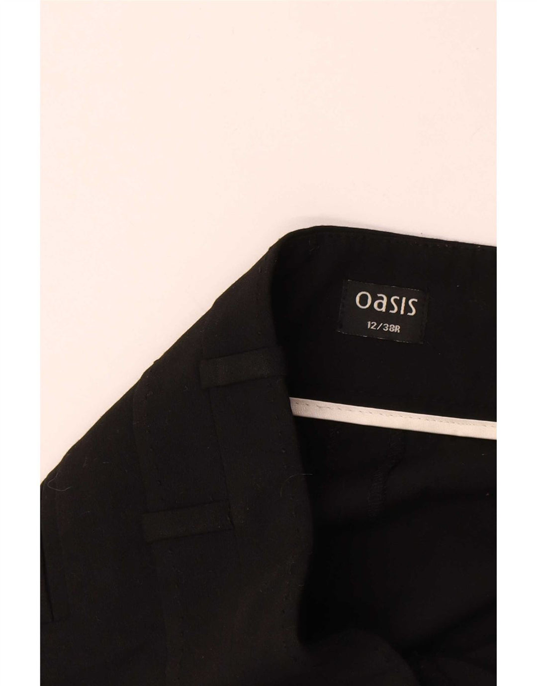 Γυναικείο Oasis Bootcut Casual Παντελόνι UK 12 Medium W34 L29 Μαύρο Πολυεστέρας