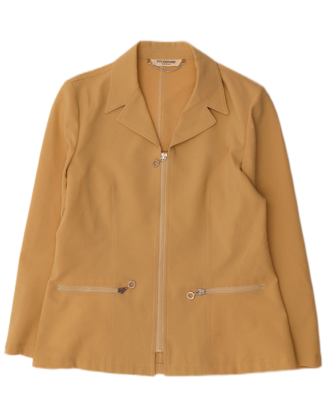 Ivy Oxford Γυναικείο Σακάκι με φερμουάρ IT 44 Medium Beige Polyester