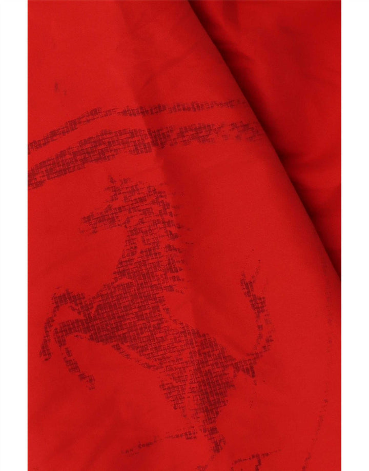 Puma Ανδρικό γραφικό σορτς κολύμβησης Ferrari μεσαίο κόκκινο πολυεστέρα