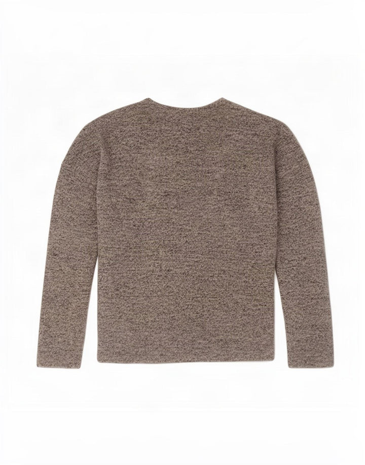 Πουλόβερ ανοιχτή ζακέτα Gap Girls 8-9 ετών Medium Grey Rayon