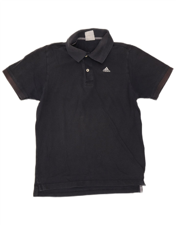 Ανδρικό μπλουζάκι Adidas Polo Μικρό Navy Blue βαμβακερό