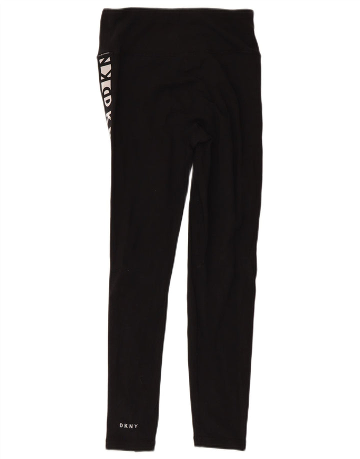 Dkny Γυναικείο Γραφικό Κολάν UK 4 XS Μαύρο βαμβακερό