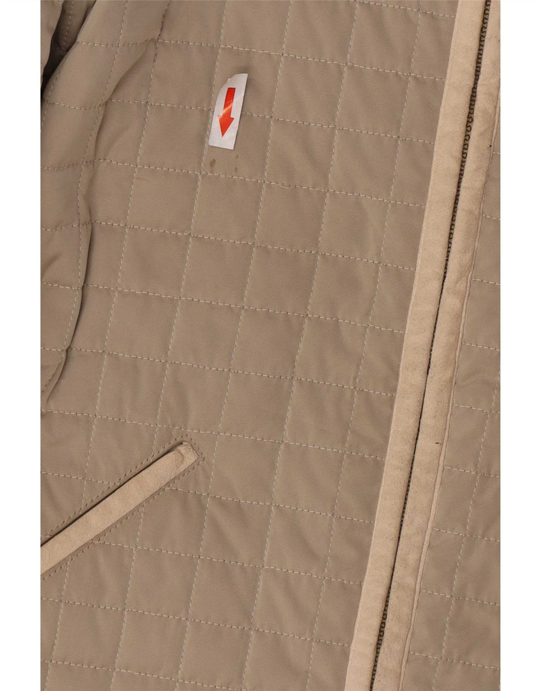 Γυναικείο καπιτονέ μπουφάν Marella UK 14 Medium Beige Polyester