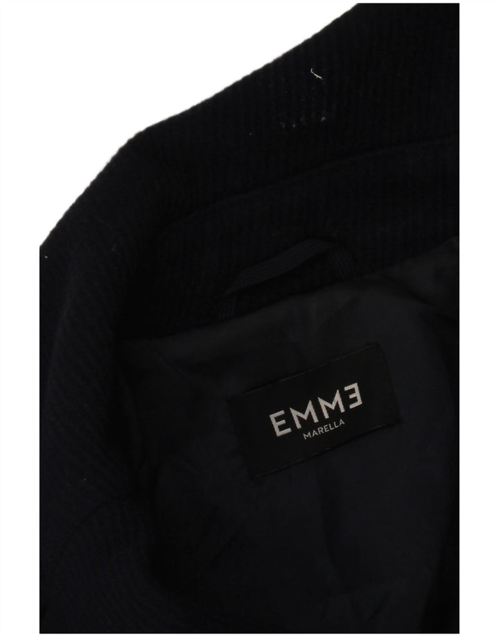 Marella Γυναικείο EMME Pea Coat UK 12 Medium Navy Blue