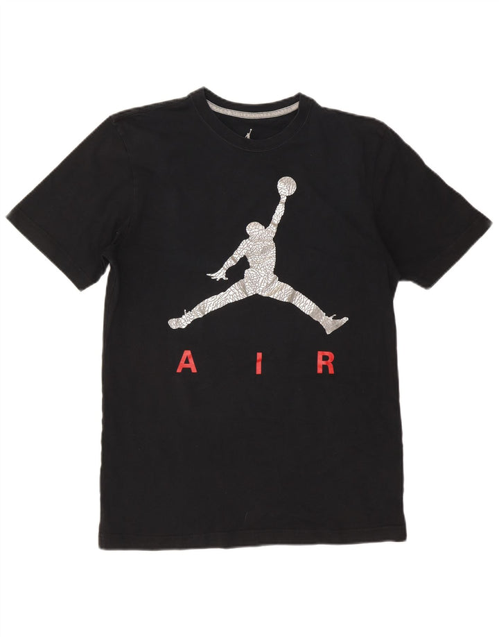 Ανδρικό γραφικό μπλουζάκι Jordan Top Medium Μαύρο