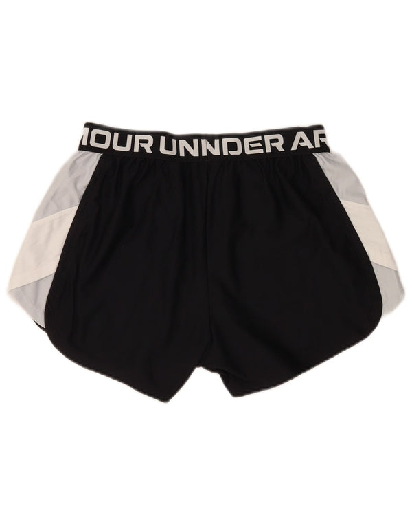 Γυναικείο γραφικό αθλητικό σορτς Under Armour UK 12 Medium Black Colourblock