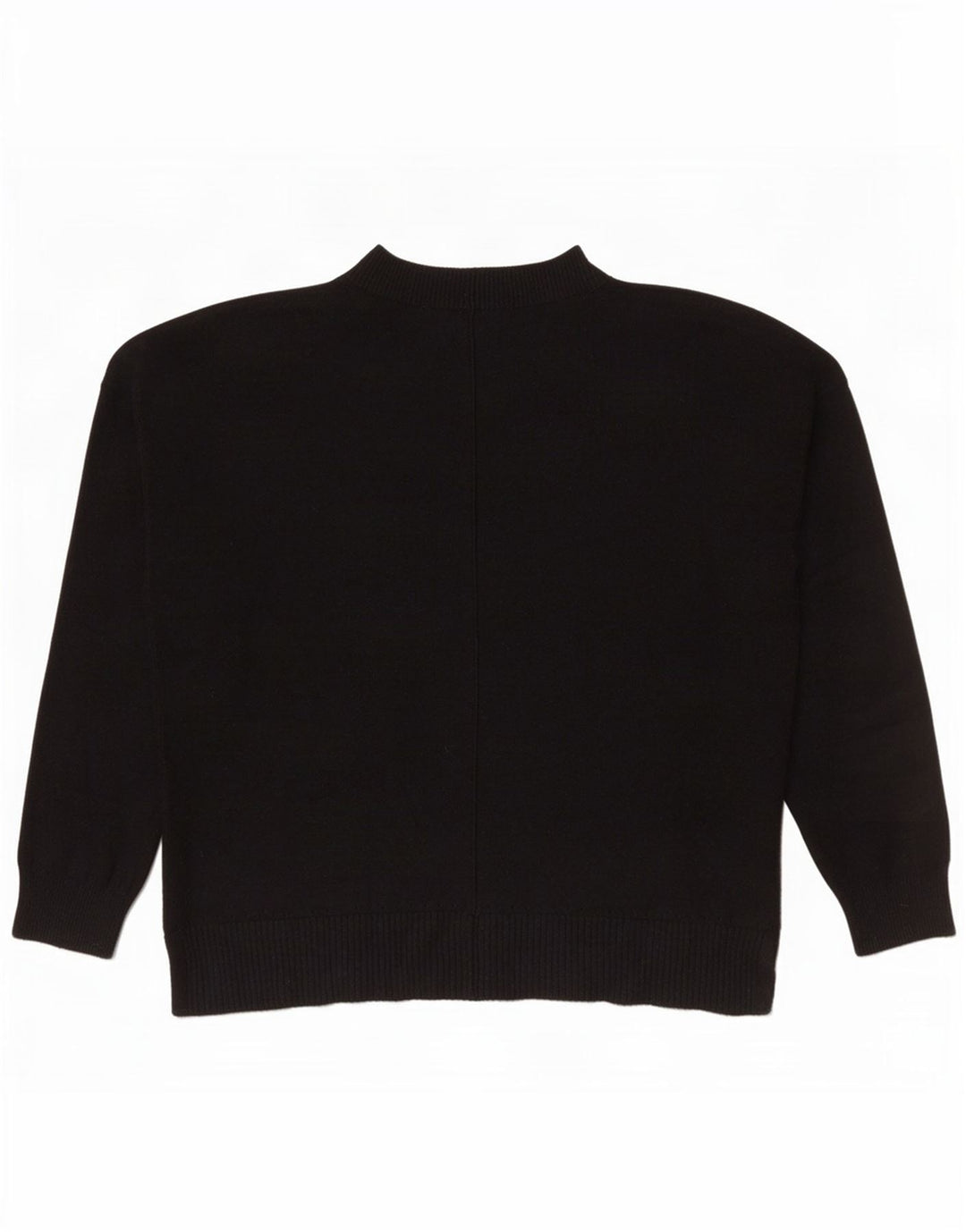 Γυναικείο πουλόβερ Oasis Crew Neck Jumper UK 14 Medium Black Viscose