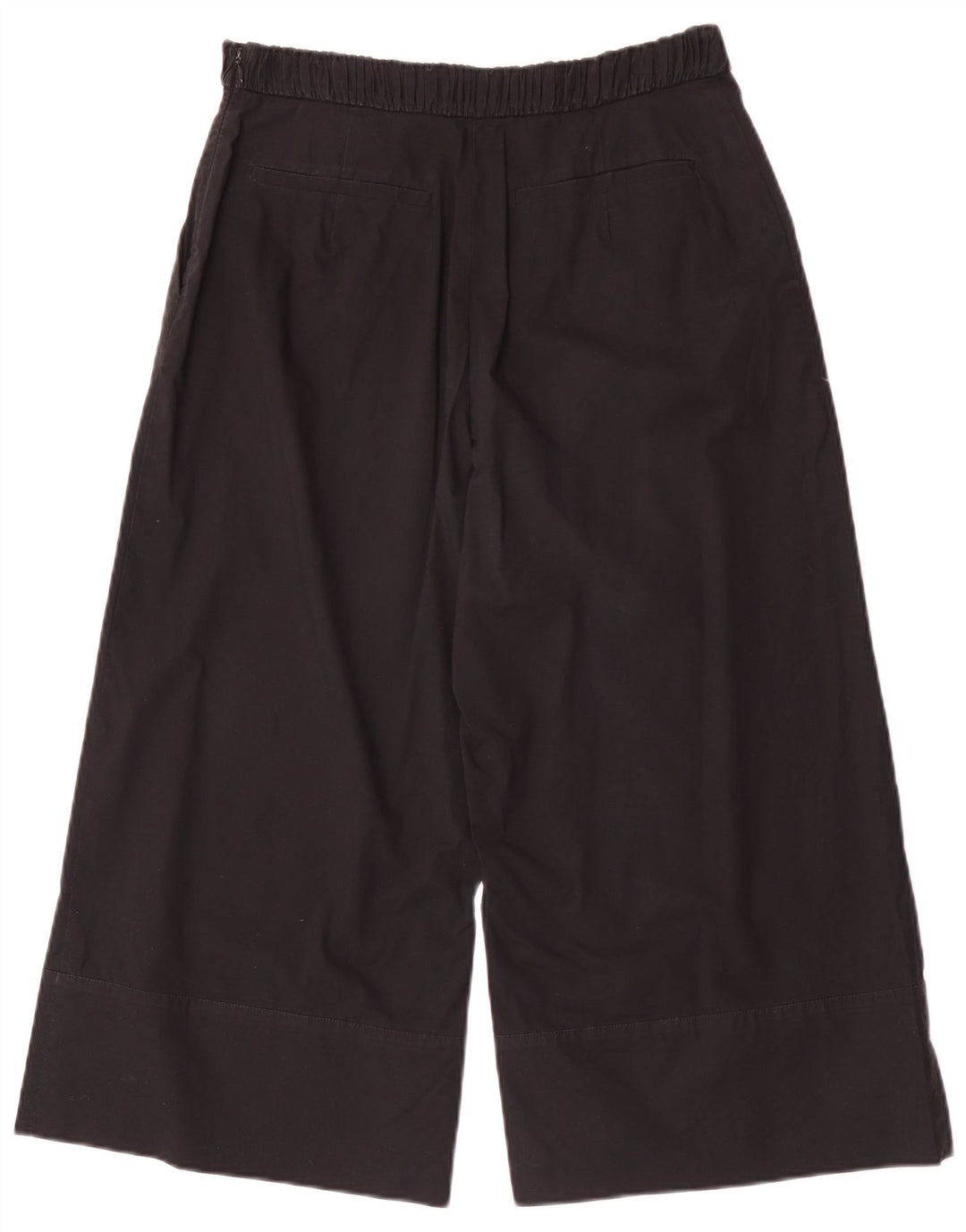 Max & Co. Γυναικείο Φαρδύ Παντελόνι Κάπρι W30 L21 Μαύρο