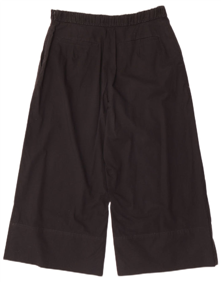 Max & Co. Γυναικείο Φαρδύ Παντελόνι Κάπρι W30 L21 Μαύρο