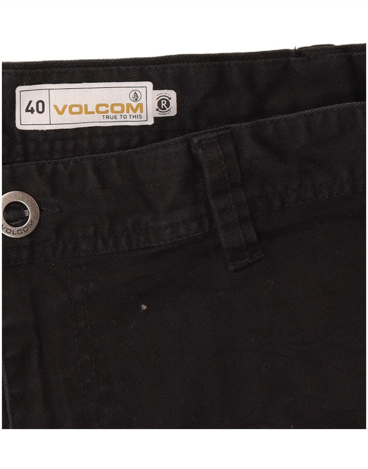 Ανδρικό σορτς Chino Volcom W40 XL μαύρο βαμβακερό