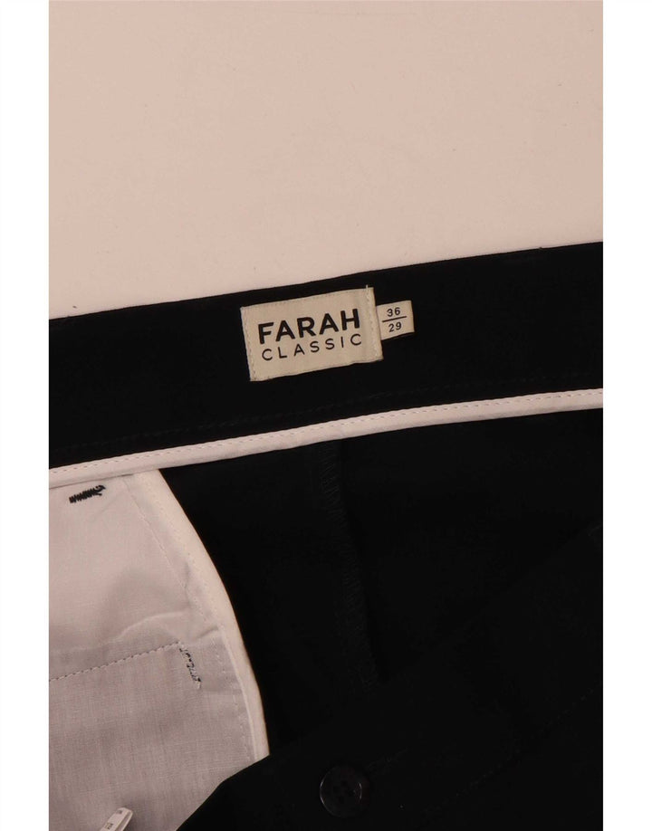 Farah Ανδρικό ίσιο παντελόνι Chino W36 L29 Navy Blue Polyester