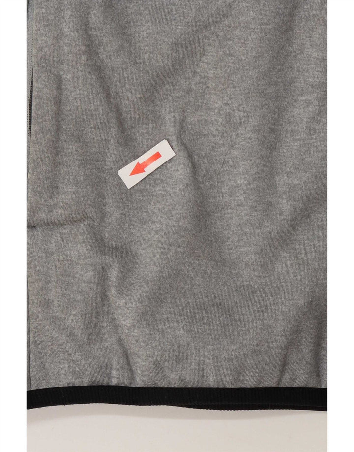 Ανδρική φόρμα πουλόβερ με φερμουάρ Adidas Top 2XL Γκρι πολυεστέρας