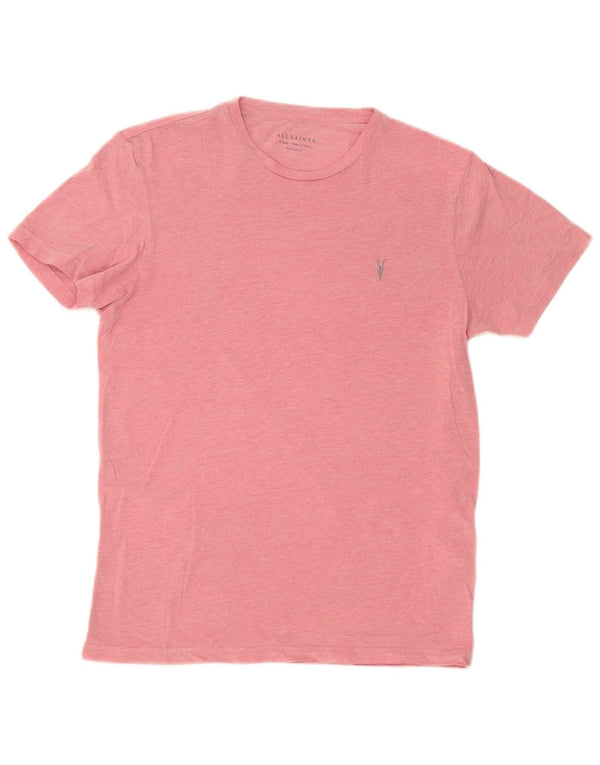 Ανδρικό T-Shirt All Saints Regular Fit Top XS Pink Cotton