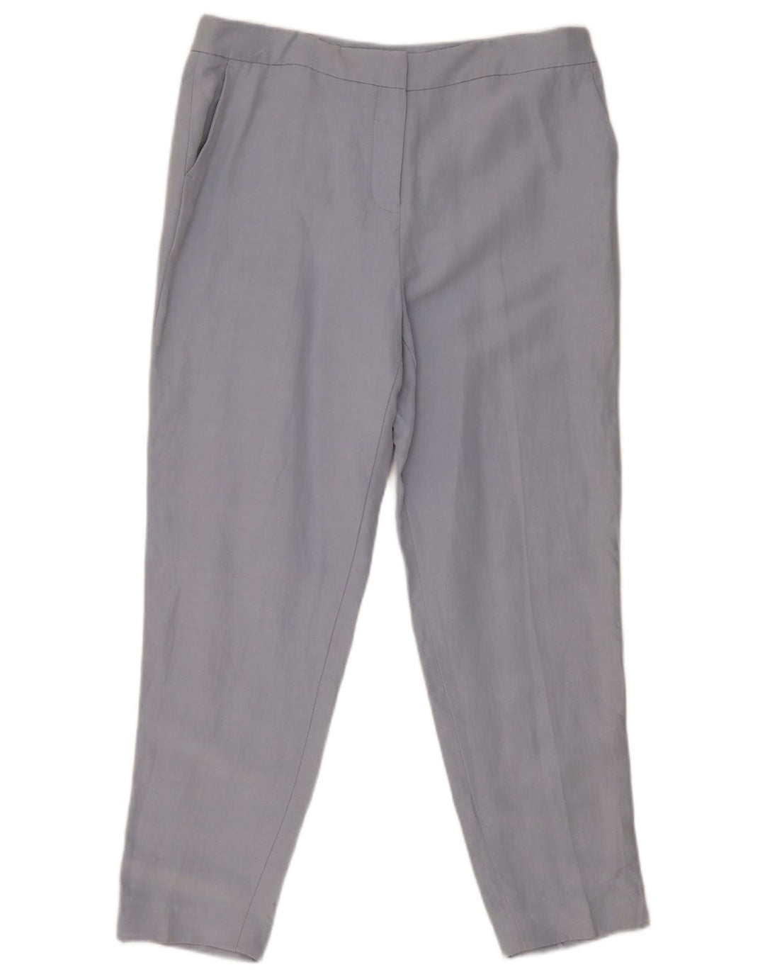 HOBBS Γυναικείο παντελόνι Chino με κωνικό ψηλόμεσο UK 14 μεγάλο W34 L28 μπλε