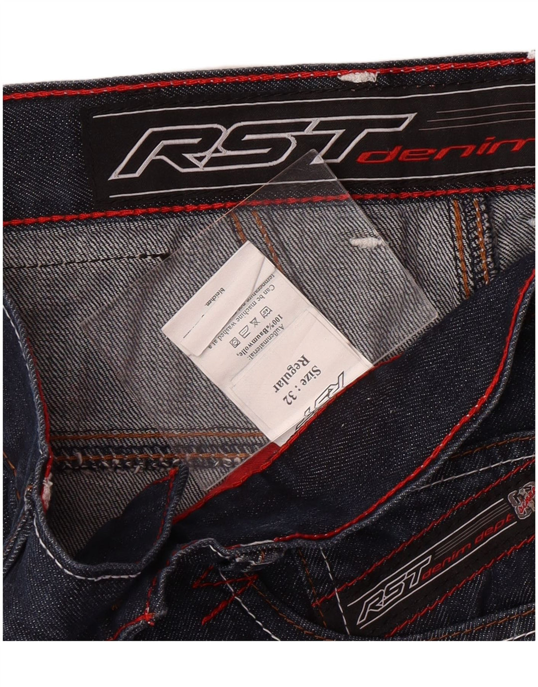 RST Γυναικείο κανονικό τζιν ίσιο W32 L31 Navy Blue Cotton