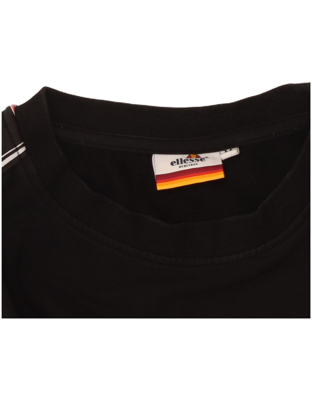 ELLESSE Γυναικεία φούτερ Heritage Graphic Jumper UK 14 Medium Black