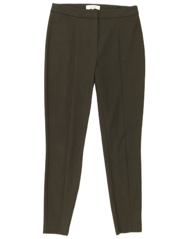 Reiss Γυναικείο Slim Casual Παντελόνι UK 10 Small W28 L27 Khaki Cotton