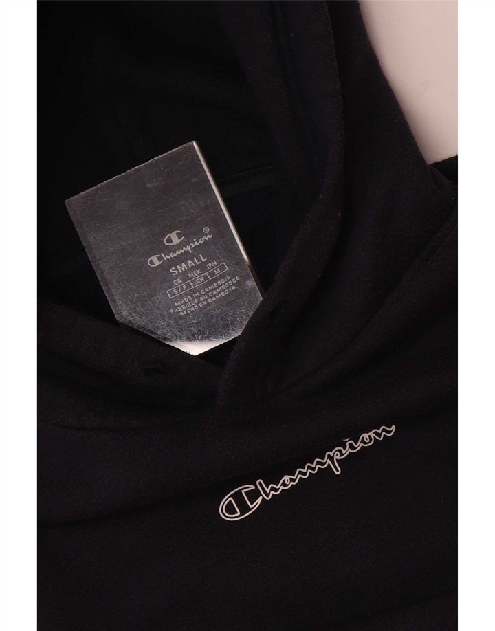 Champion Mens Hoodie Jumper Small Navy Blue