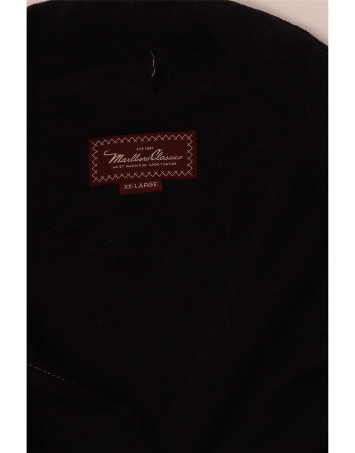 Ανδρικό μπουφάν Marlboro Classics UK 44 2XL Μαύρο