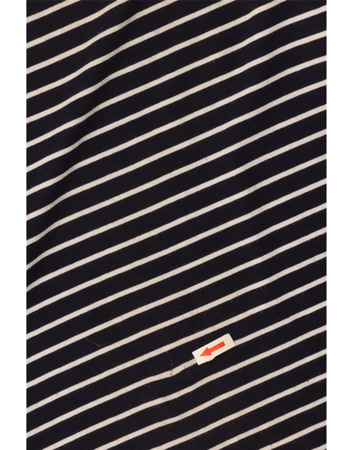 Γυναικείο αμάνικο μπλουζάκι BARBOUR UK 12 Medium Navy Blue ριγέ