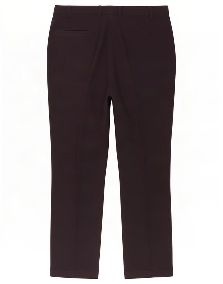 Marks & Spencer Ανδρικό παντελόνι με καρφίτσα W40 L33 Navy Blue Polyester