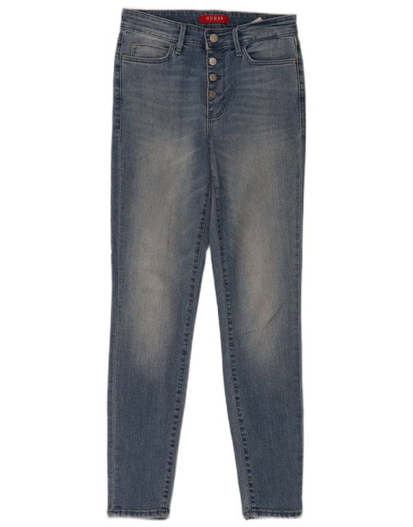 Guess Γυναικείο Skinny Jeans W28 L28 Blue Cotton