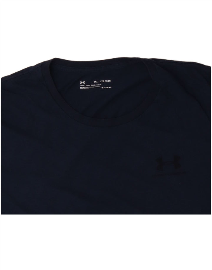 Ανδρικό μπλουζάκι UNDER Armour Top 3XL Navy Blue