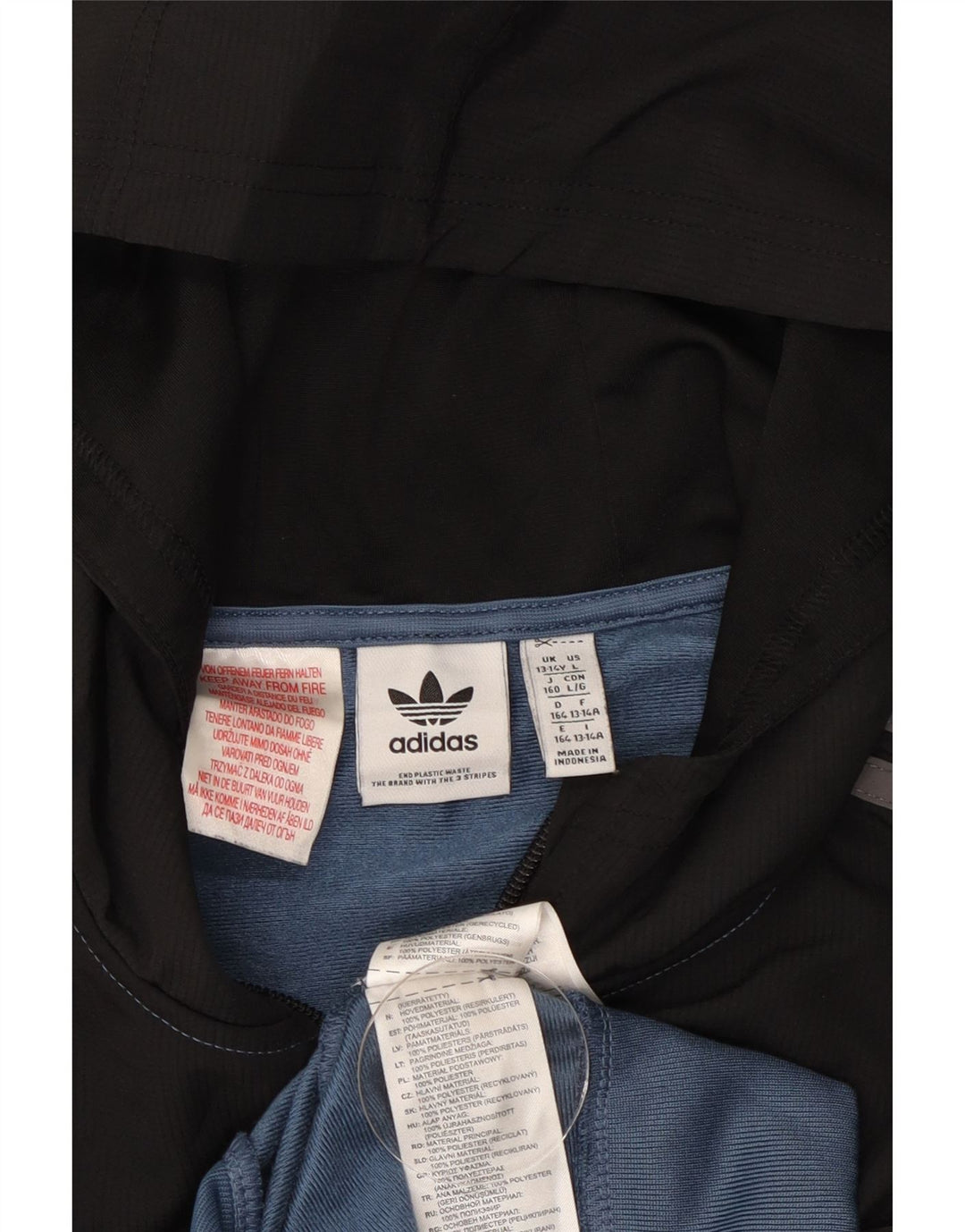 Adidas Boys αθλητική φόρμα 13-14 ετών Μπλε πολυεστέρας
