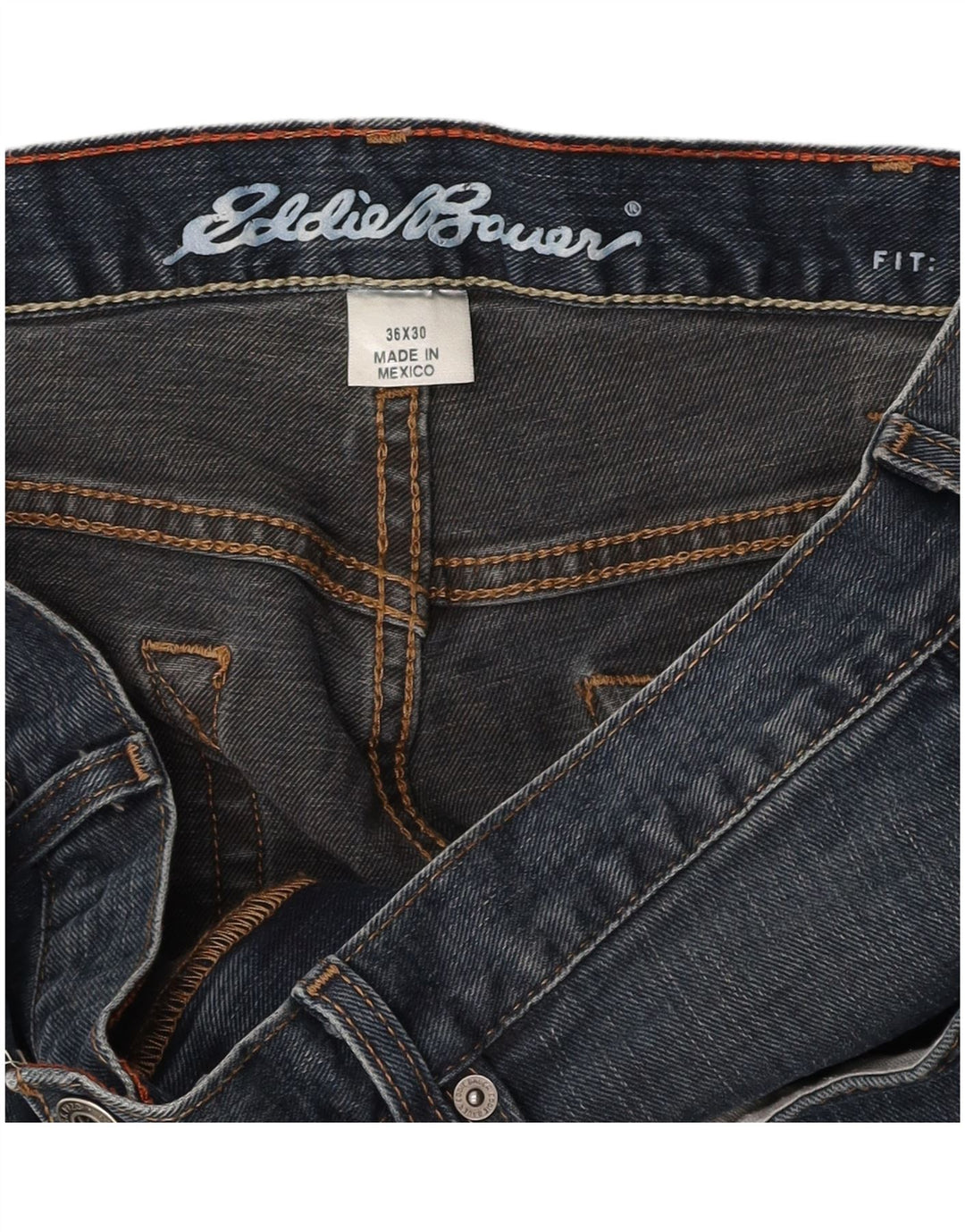 EDDIE BAUER Ανδρικό τζιν ίσιο W36 L30 Μπλε