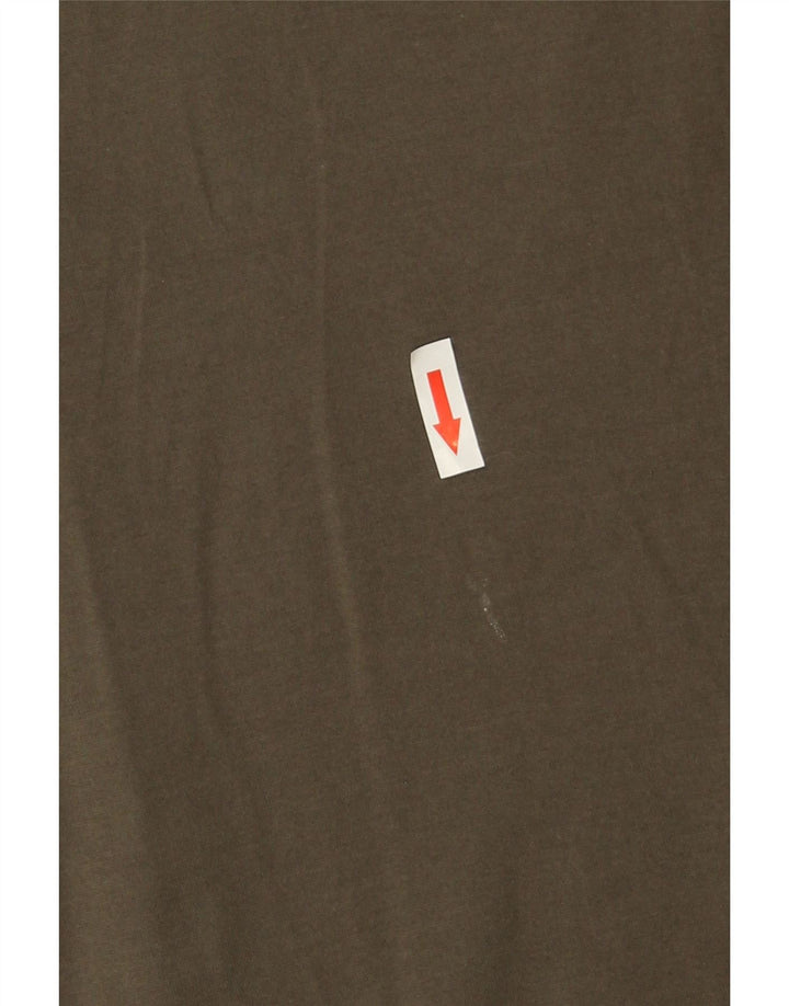 Liu Jo Ανδρικό T-Shirt Top Medium Khaki