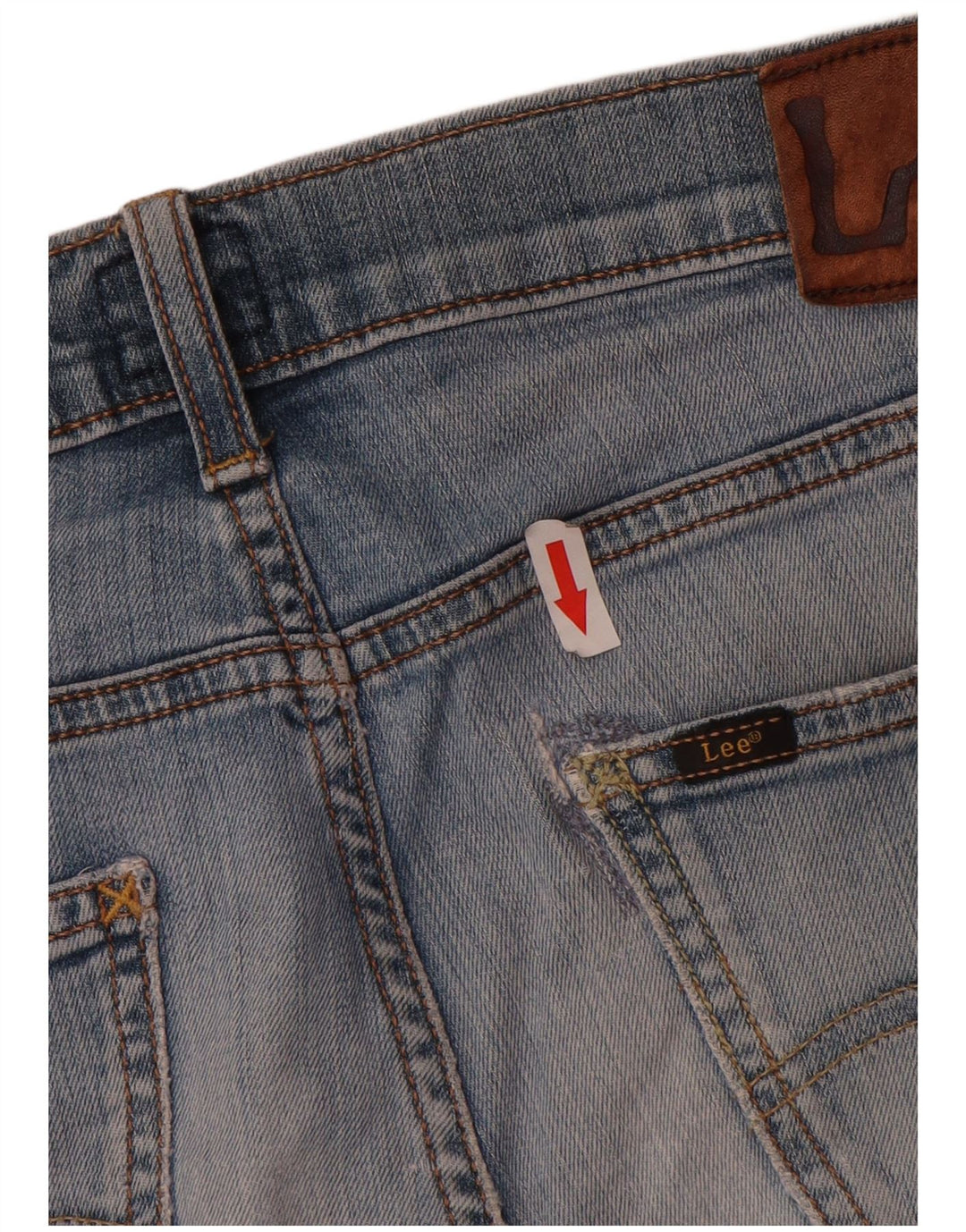 Lee Mens Arvin Slim Jeans W31 L34 Blue Cotton