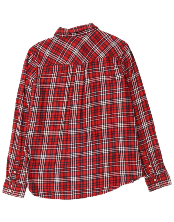 Γυναικείο πουκάμισο Lee Flannel UK 16 Large Red Check