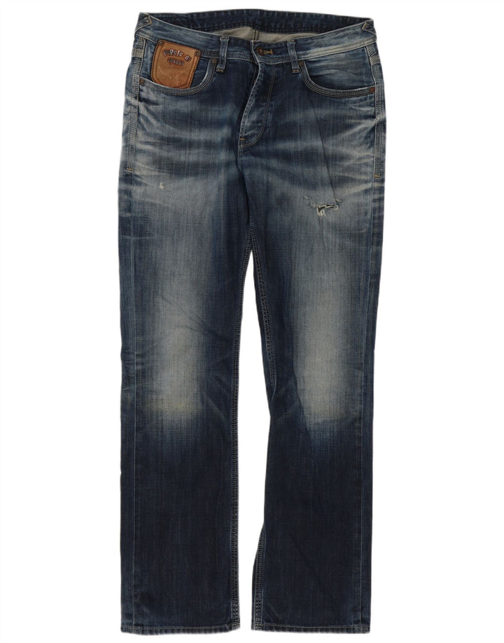 Ανδρικό μποτάκι PEPE Jeans W34 L34 Blue Cotton