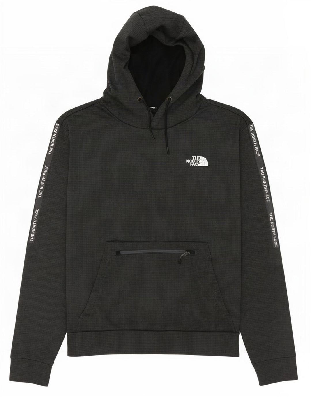 The North Face Ανδρικά γραφικά κουκούλα, μεγάλος γκρι πολυεστέρας