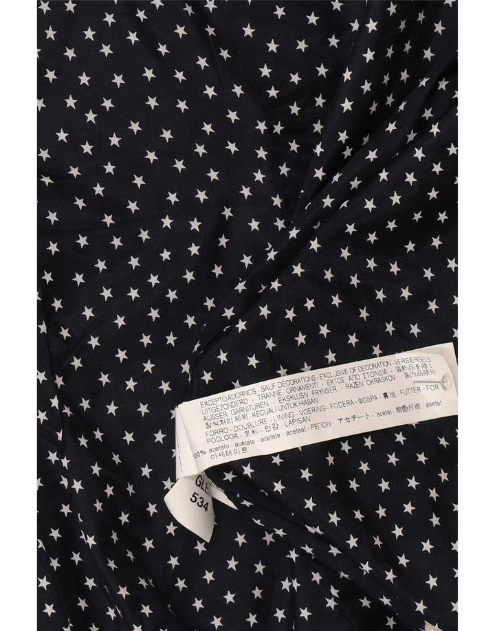 Zara Γυναικείο σακάκι 1 κουμπιού blazer UK 12 μεσαίο γκρι ψαροκόκκαλο