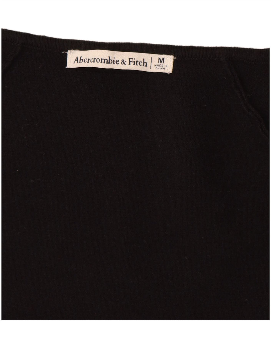 Γυναικείο μακρυμάνικο κορμάκι Abercrombie & Fitch UK 12 Medium Black