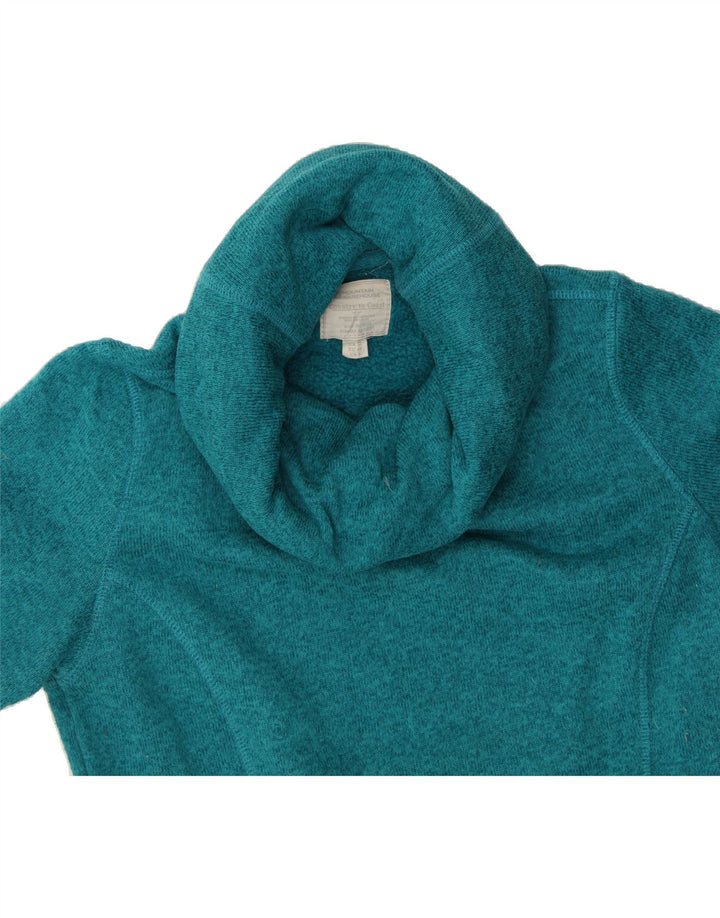 MOUNTAIN WAREHOUSE Womens Sweatshirt Jumper UK 12 Medium Turquoise Flecked Vintage Mountain Warehouse and Second-Hand Mountain Warehouse from Messina Hembry 