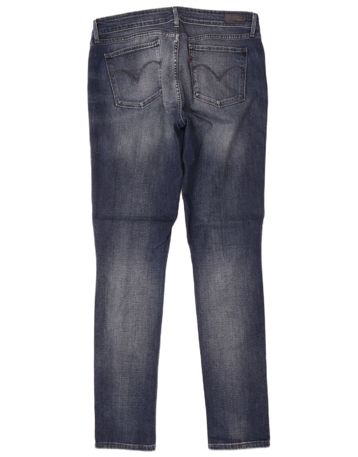 LEVI'S Γυναικεία Demi Curve Ψηλόμεσα Skinny Jeans W32 L33 Μπλε βαμβακερό