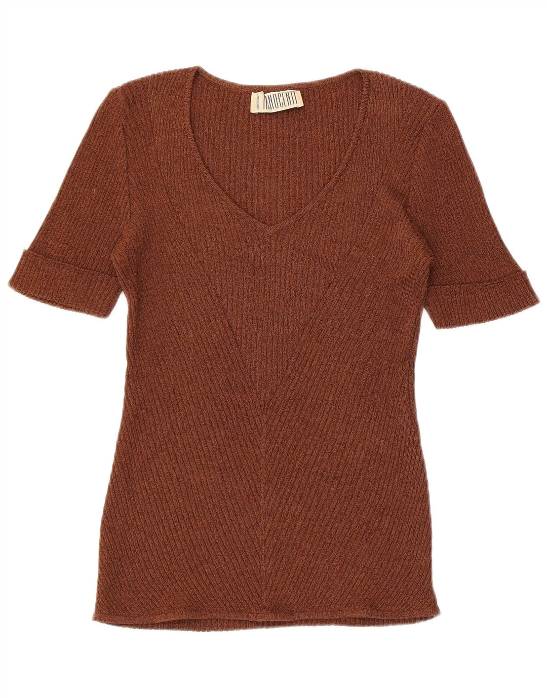 Innocenti Γυναικεία Μπλούζα Τοπ UK 10 Small Brown