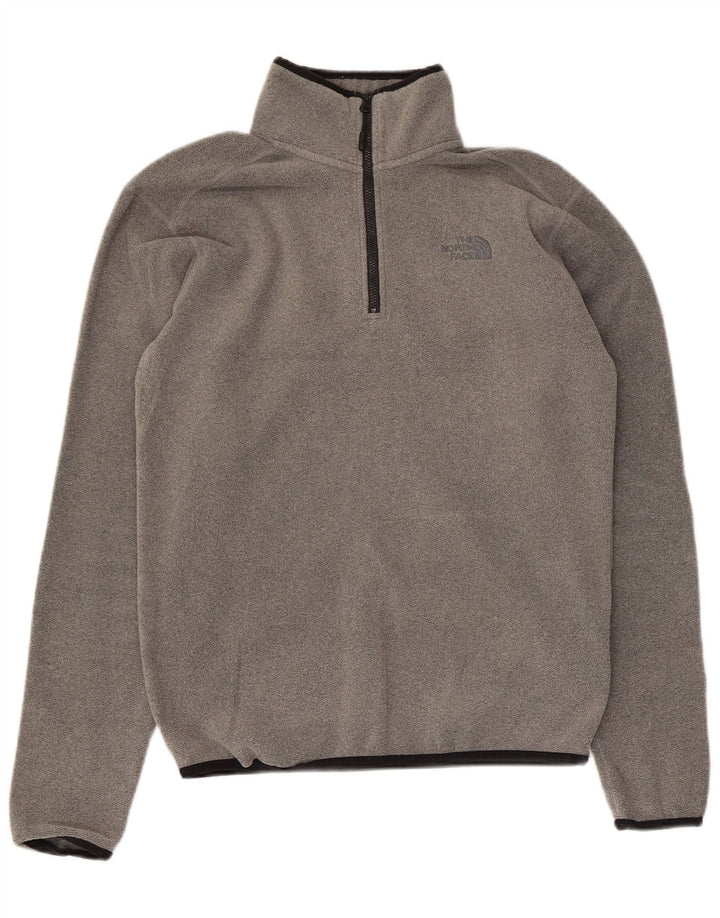 The North Face Ανδρικό φερμουάρ Fleece Jumper XS Grey Polyester