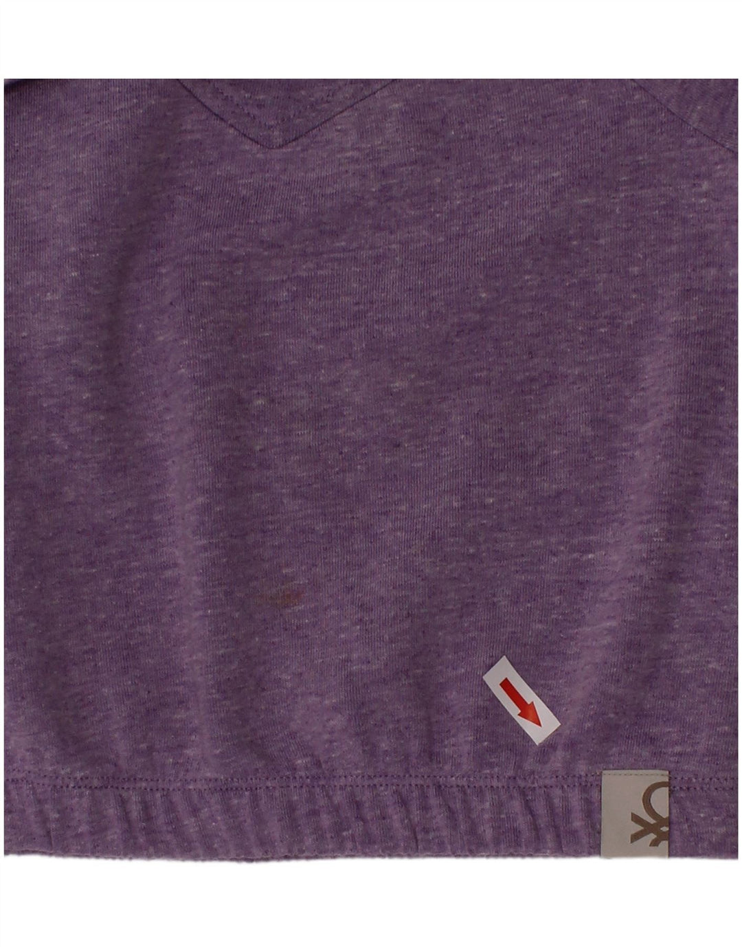 Γυναικεία φούτερ Benetton Jumper 2-3 Years Purple Flecked Polyester