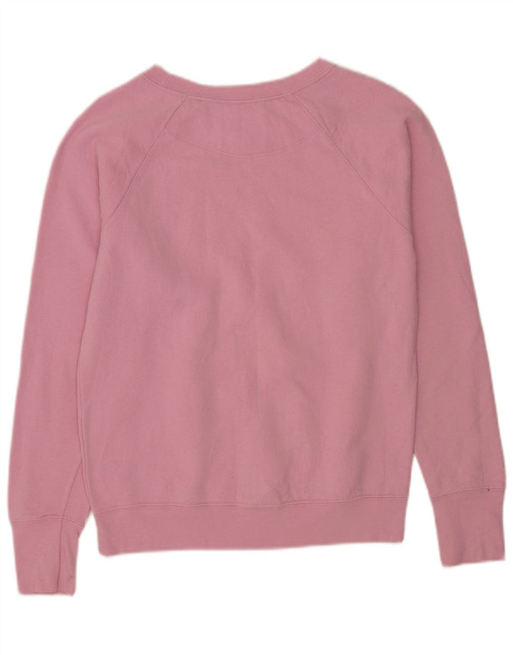 Champion Γυναικεία Γραφική Φούτερ Jumper UK 10 Small Pink Polyester