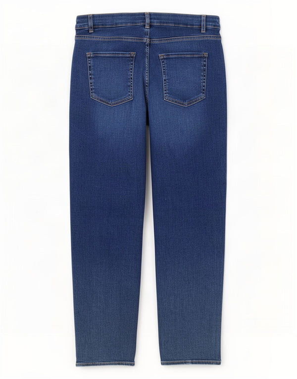 Marks & Spencer Γυναικεία Per Una Straight Jeans UK 14 Large W32 L27 Blue