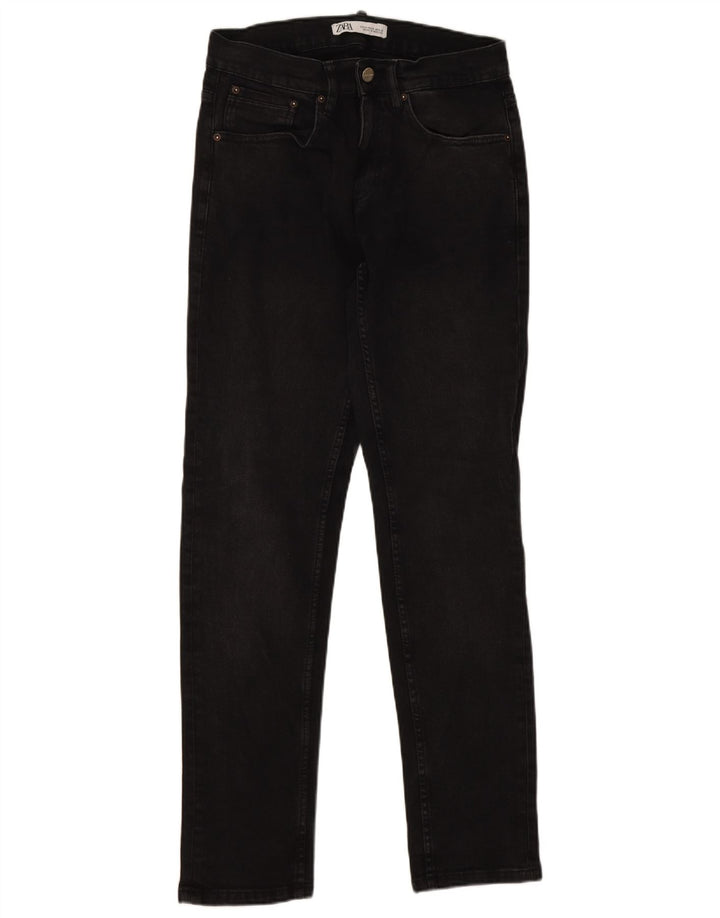 Zara Ανδρικό Slim Jeans EU 38 Small W30 L31 Μαύρο
