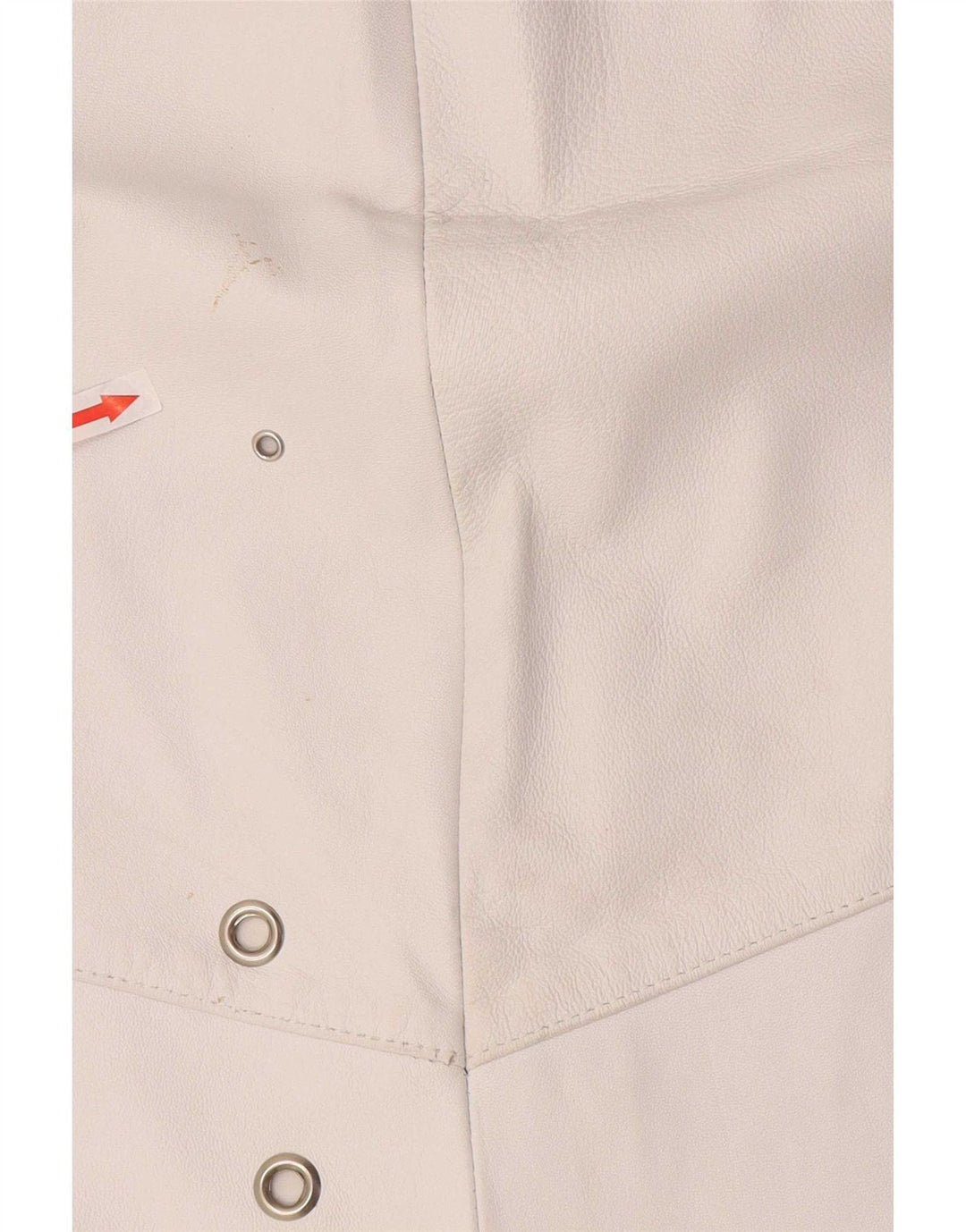 Vintage Γυναικεία Δερμάτινη Φούστα W36 XL Λευκή
